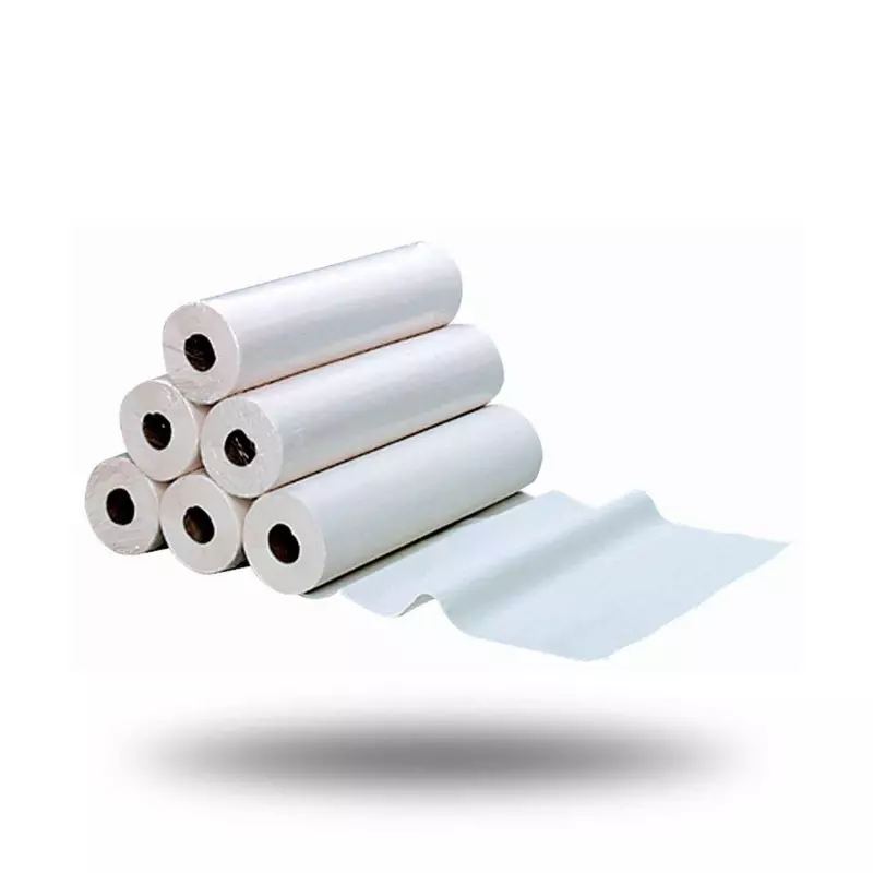 Draps d'examen gaufrés plastifiés 180 formats BLANCS - Carton de 6
